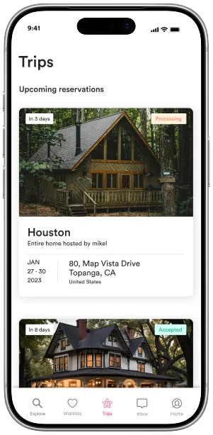Airbnb clone app screen 4