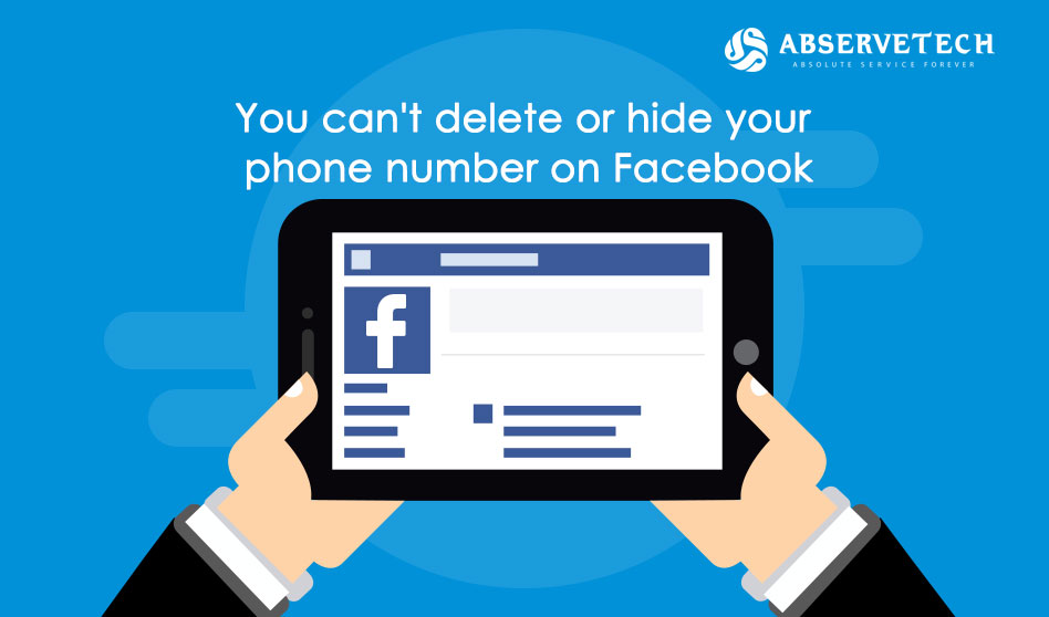 can't delete phone number from facebook