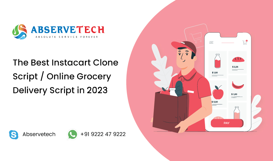 Instacart Clone - Grocery Delivery App Script