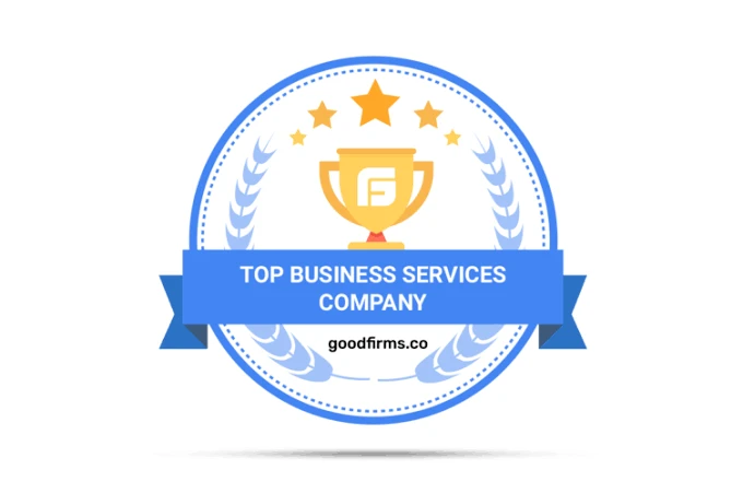 GoodFirms award badge
