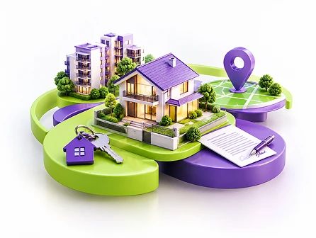 Real Estate tokenization illustration